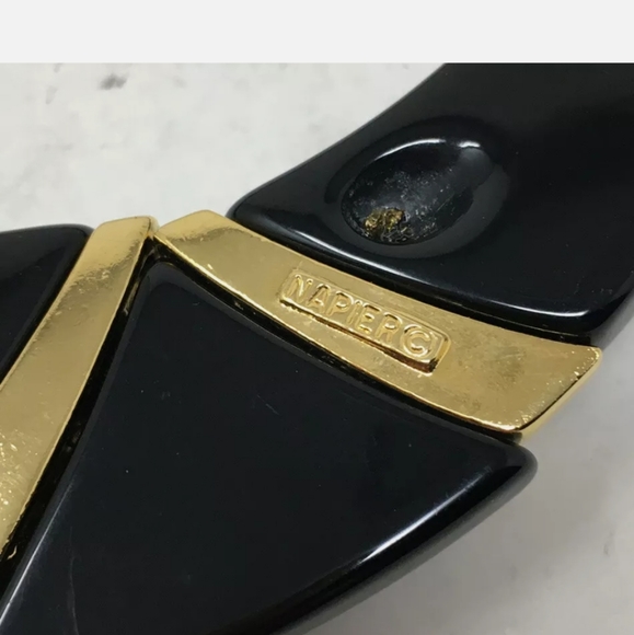 Vintage 80s Couture Napier Collar Necklace - Picture 4 of 8